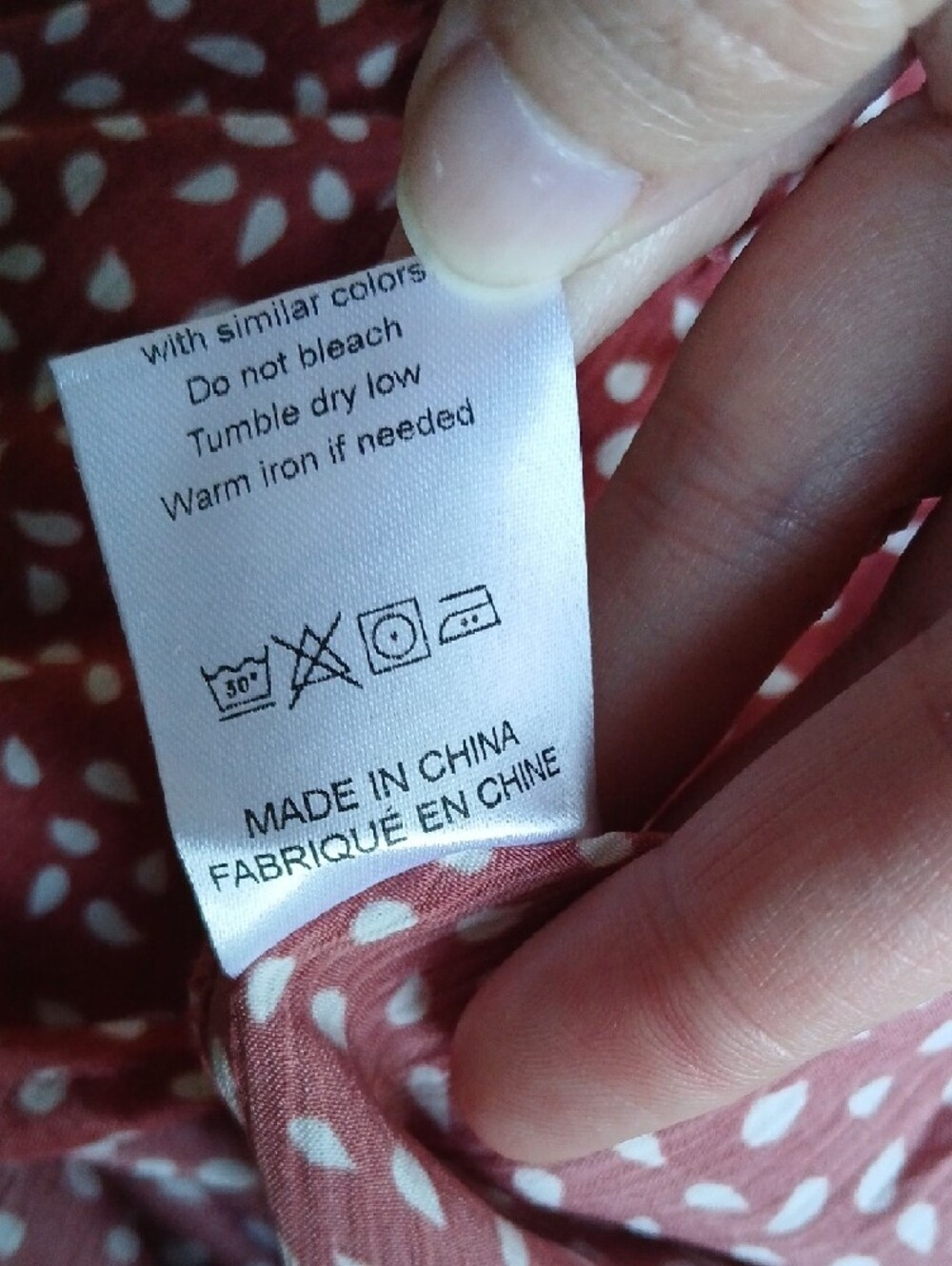 Xl Rust Red Printed Ruffle Sundress Summer Boho Cottagecore - Picture 5 of 5
